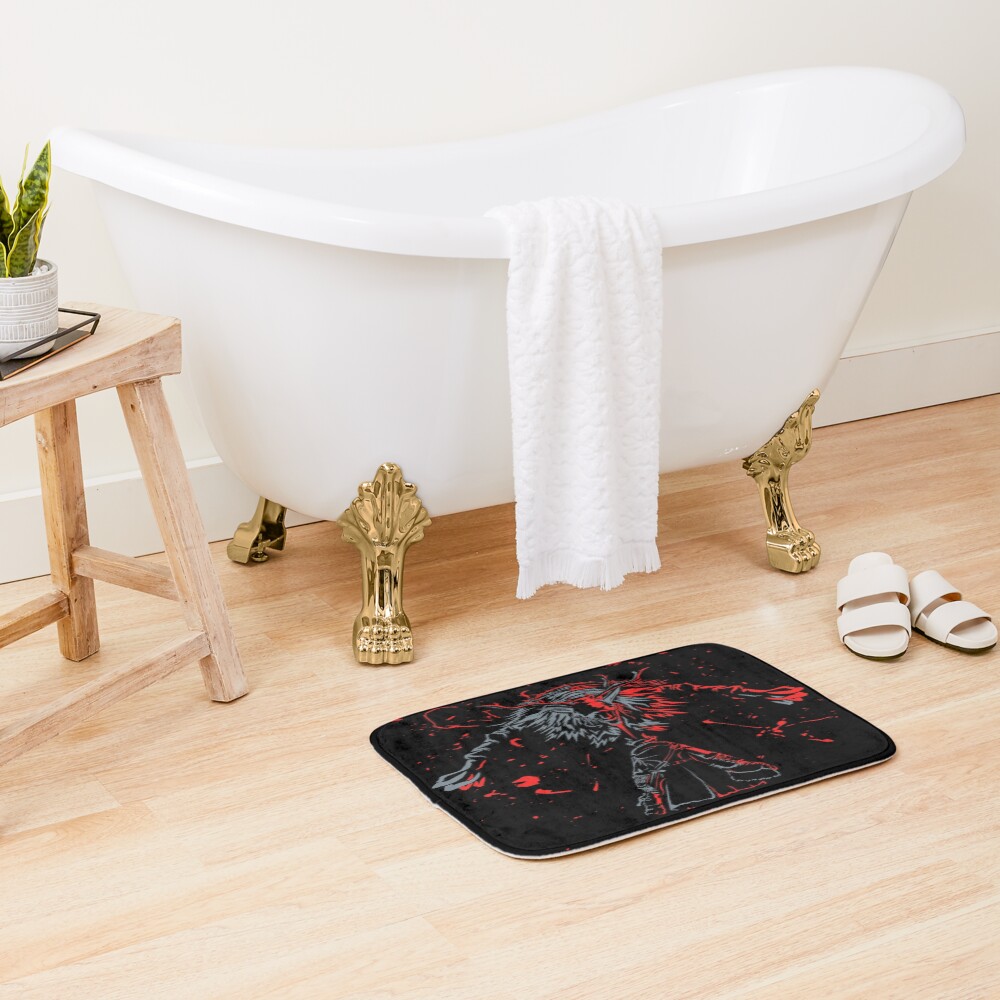 Vicar Amelia Bloodborne Gothic Design Bath Mat - Image 2