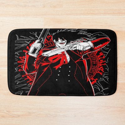 Alucard Shadowed Silhouette Bath Mat