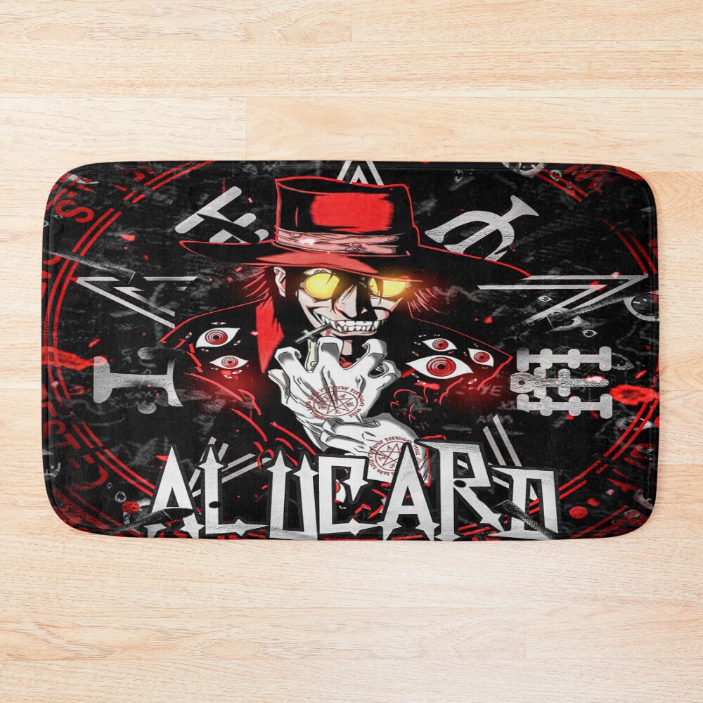 Hellsing Poster Retro Style Bath Mat