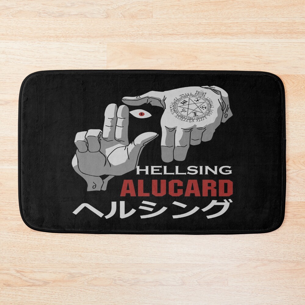 Alucard Bloodthirsty Vampire Bath Mat