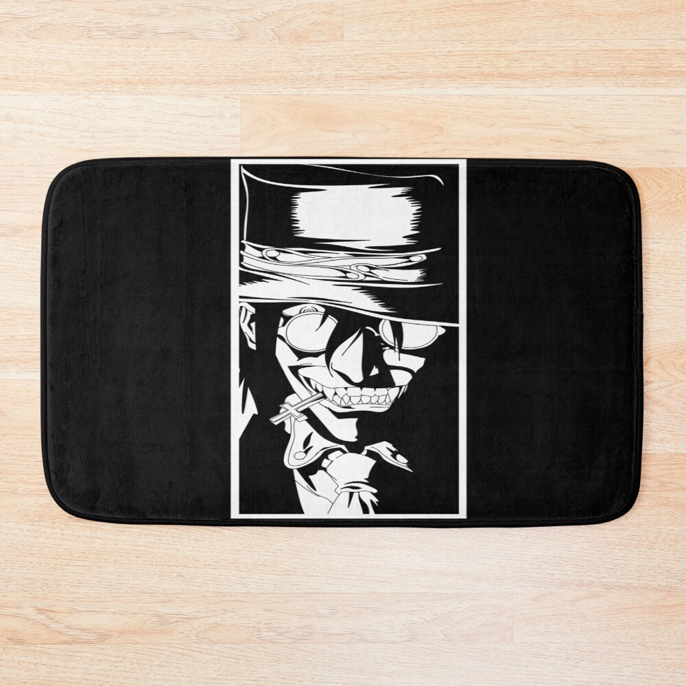 Hellsing Minimalist Emblem Bath Mat