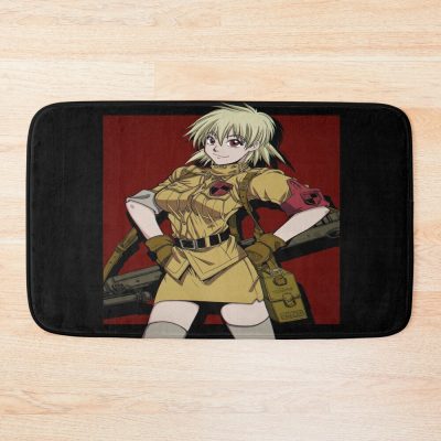 Seras Victoria Fierce Expression Bath Mat