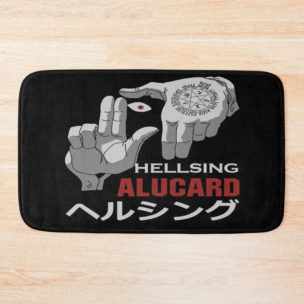Alucard Red-eyed Hunter Bath Mat