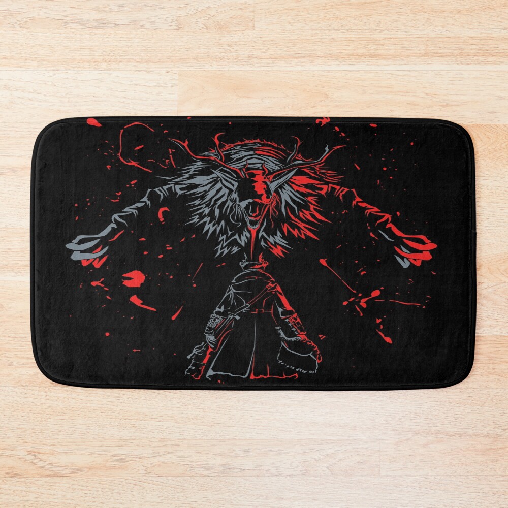 Vicar Amelia Bloodborne Gothic Design Bath Mat
