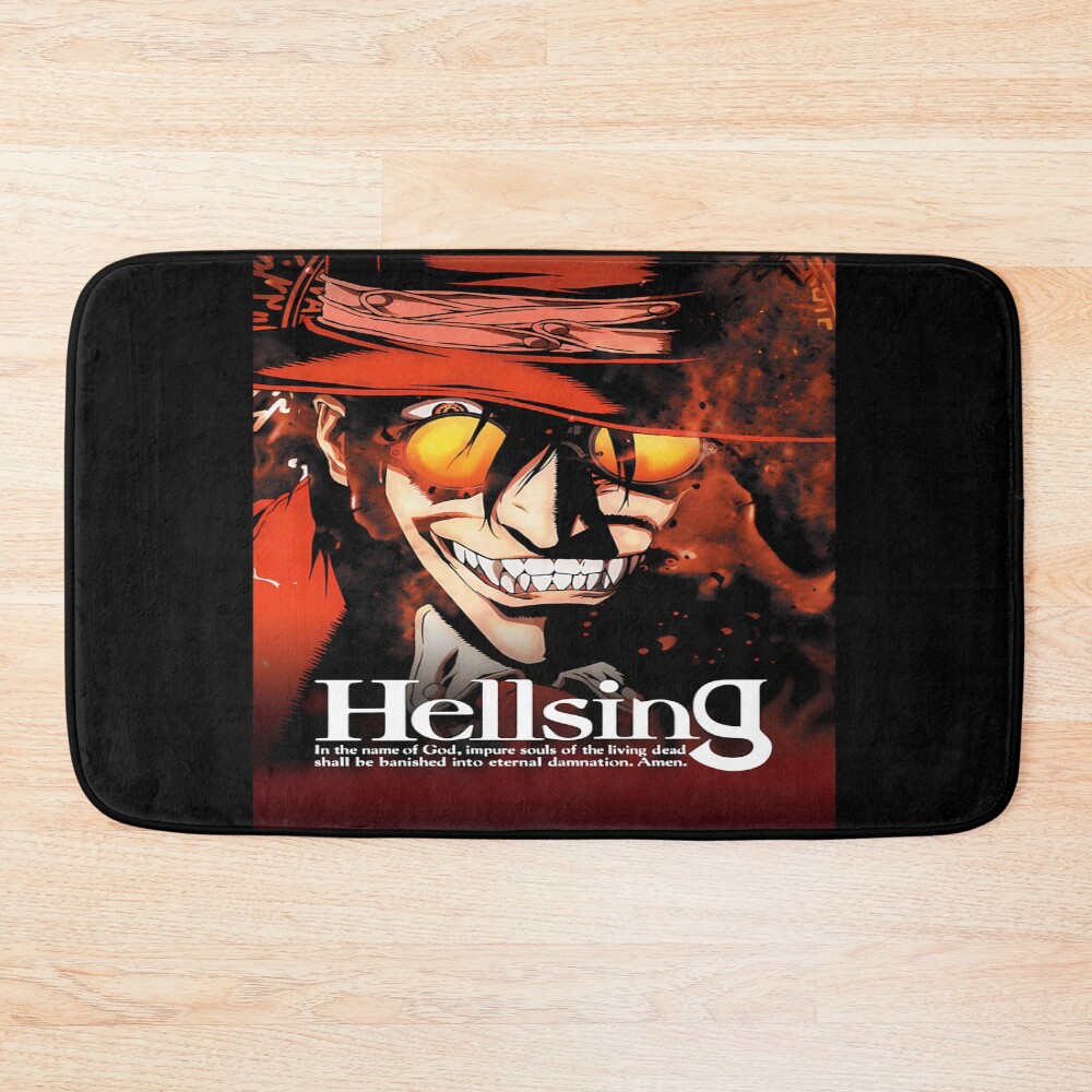Alucard V2 Dark Portrait Bath Mat