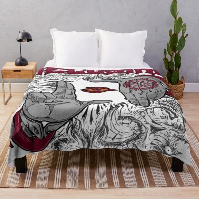 Hellsing Dark Gothic Art Variant Throw Blanket
