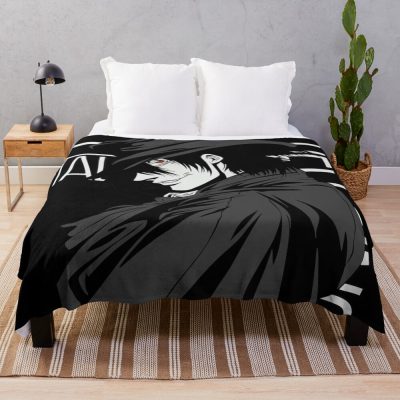 Alucard Fearless Battle Pose Throw Blanket