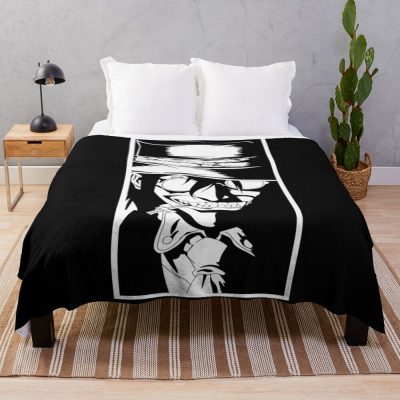 Hellsing Minimalist Emblem Throw Blanket