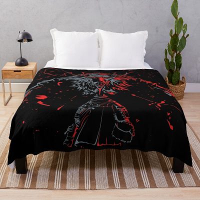 Vicar Amelia Bloodborne Gothic Design Throw Blanket