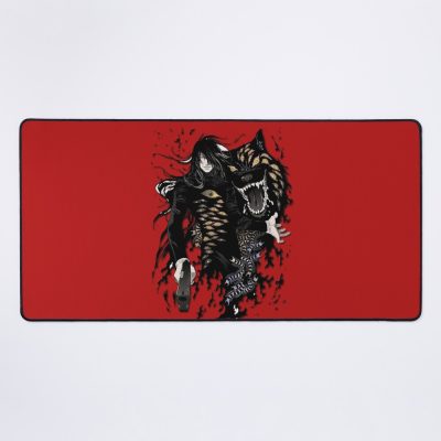 Hellsing Alucard Crimson Eyes Mouse Pad
