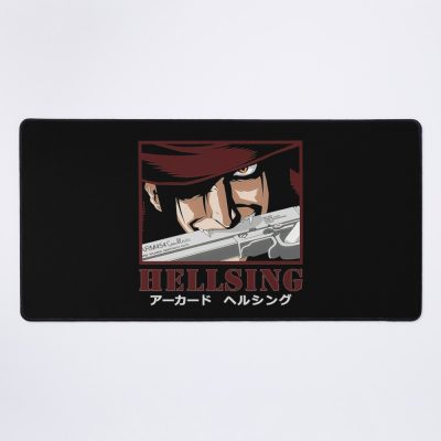 Hellsing Alucard Blood Red Silhouette Mouse Pad