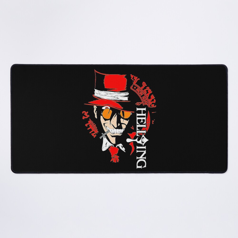 Hellsing Alucard Red Contrast Mouse Pad
