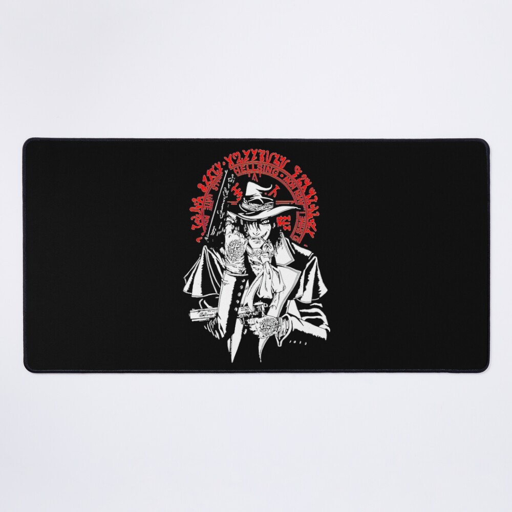 Hellsing Alucard Dark Pose Mouse Pad