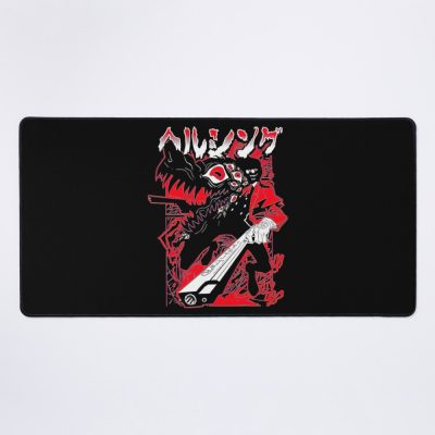 Hellsing Alucard Red Eyed Profile Mouse Pad