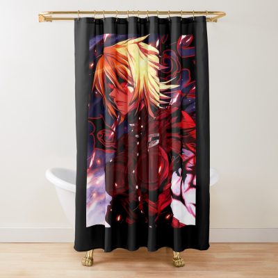 Seras Victoria Rage In Shadows Shower Curtain