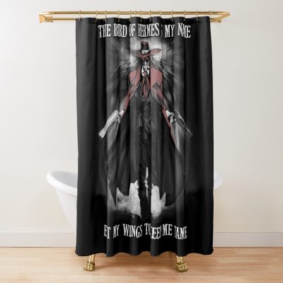 The Bird Of Hermes Symbolic Design Shower Curtain