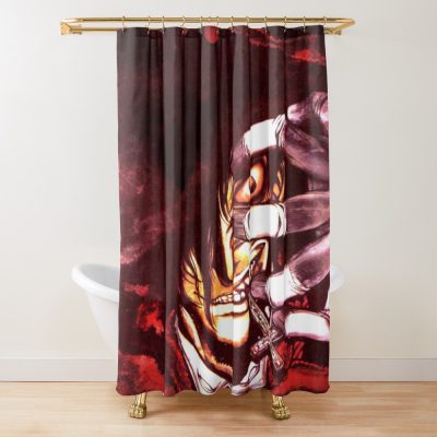 Alucard Ruthless Vampire Hunter Shower Curtain
