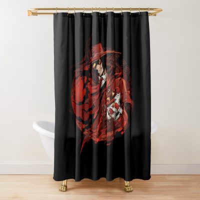 Alucard Classic Anime Look Shower Curtain