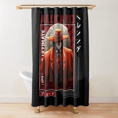 Alucard Ultimate Fantasy Illustration Shower Curtain