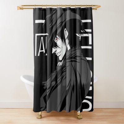 Alucard Fearless Battle Pose Shower Curtain