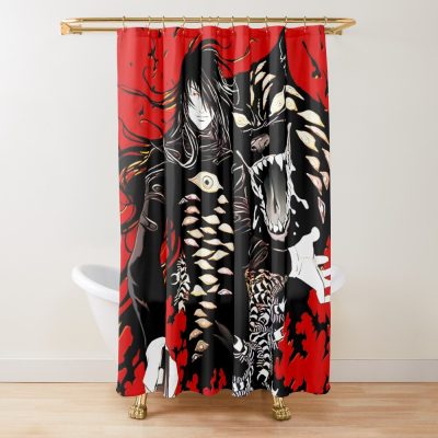Alucard Vampire Dogs Scene Shower Curtain