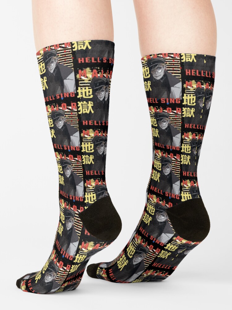 Hellsing The Major Urban Anime Style Socks - Image 2