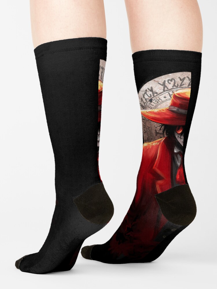Hellsing Alucard Bullet Crimson Glare Socks - Image 2