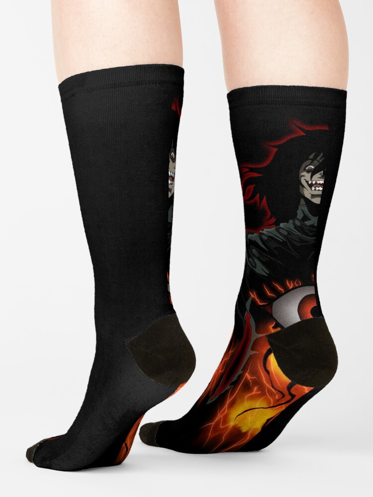 Hellsing Eyes Of Darkness Horror Art Socks - Image 2