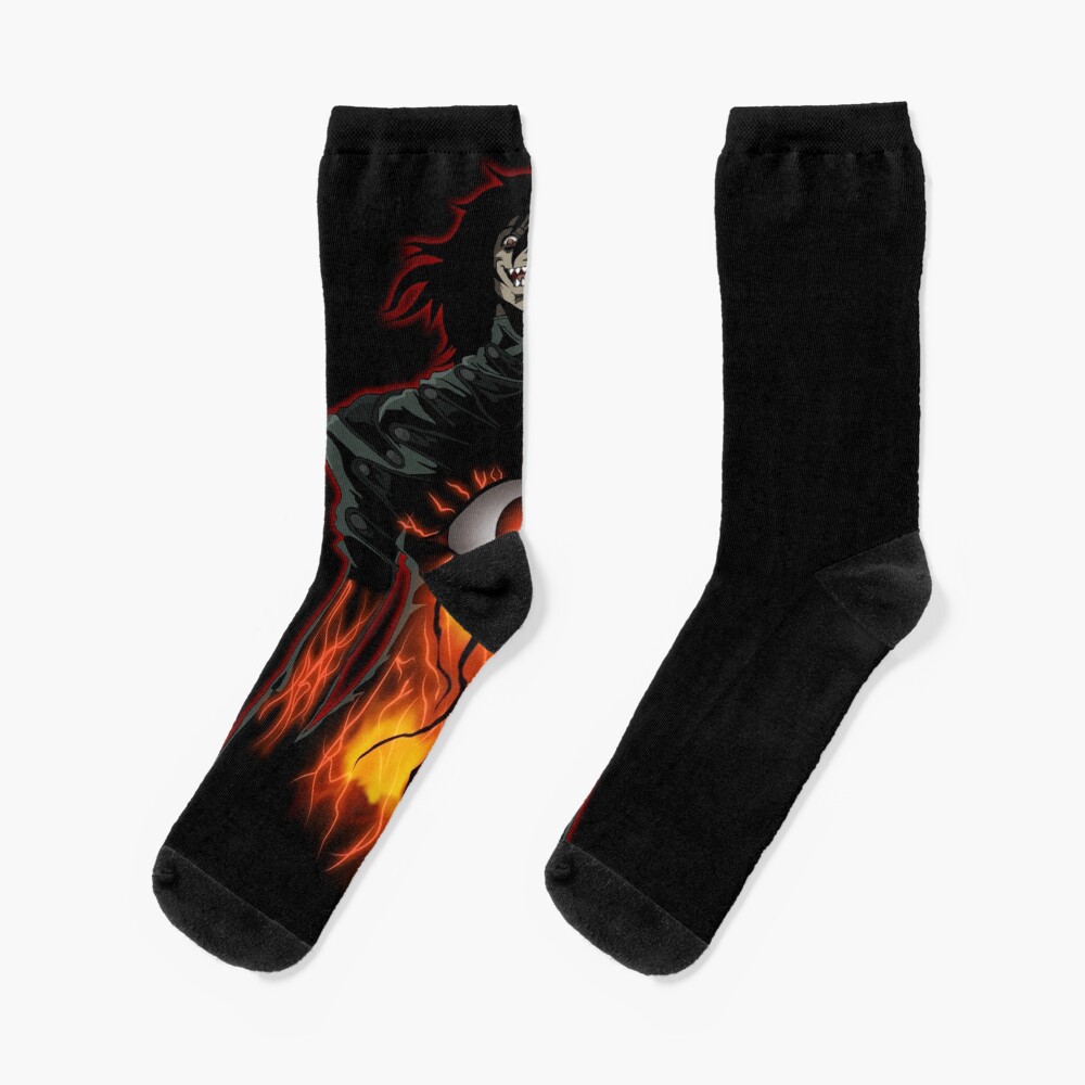Hellsing Eyes Of Darkness Horror Art Socks