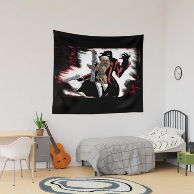 Alucard And Seras Fierce Duo Tapestry