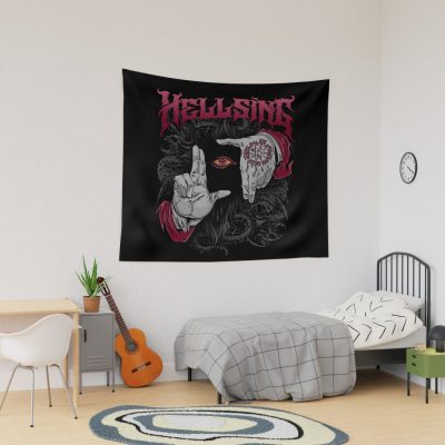 Hellsing Dark Gothic Artwork Tapestry