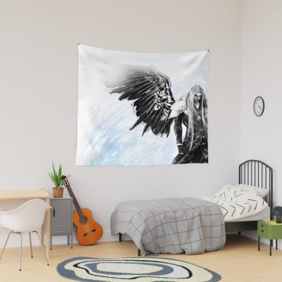 Sephiroth Ff7 One Winged Angel Tribute Tapestry
