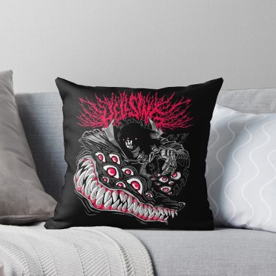Hellsing Metal-inspired Design Throw Pillow