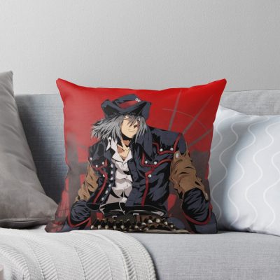 Gungrave Dark Anime Tribute Throw Pillow