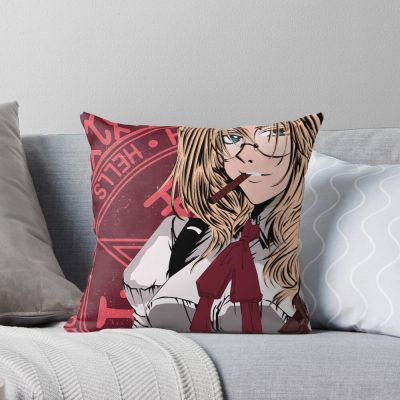 Sir Integra Determined Commander Throw Pillow