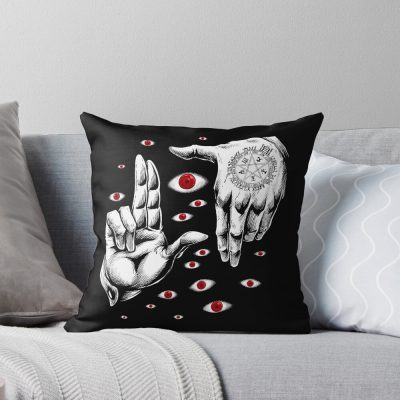 Hellsing Gothic Logo Throw Pillow