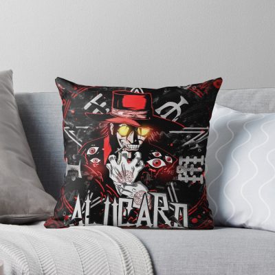 Hellsing Poster Retro Style Throw Pillow
